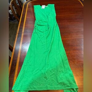 Zara Vibrant Green Maxi Dress
